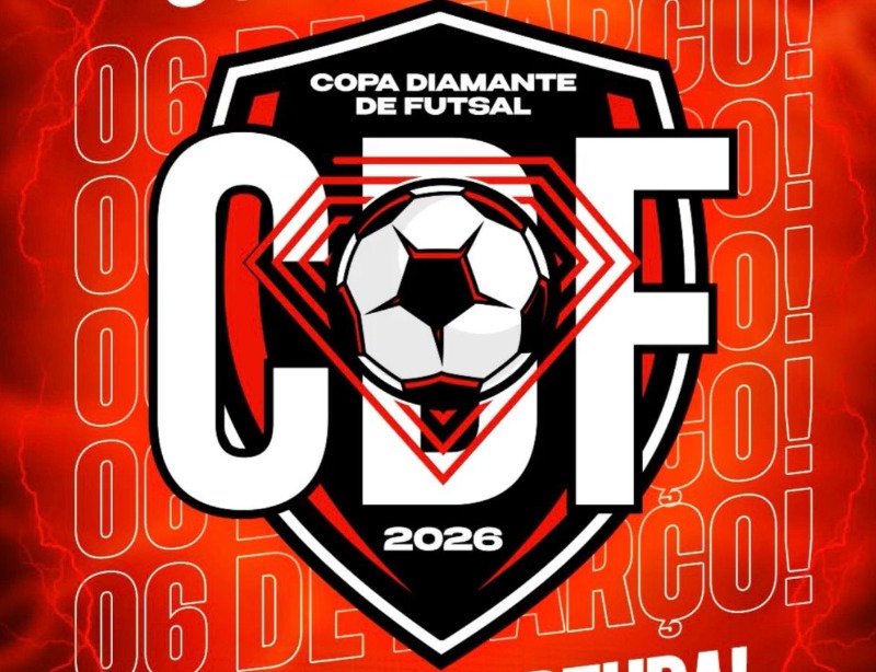 Prefeitura de Diamante divulga regulamento oficial da Copa Diamante de Futsal 2026, que ter� in�cio no dia 6 de Mar�o