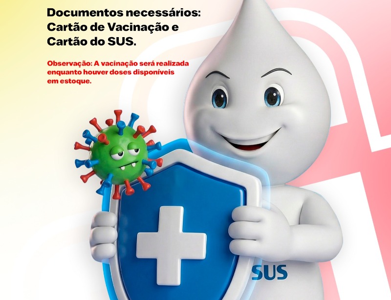 Secretaria de Sa�de amplia vacina��o contra a influenza em Diamante para todas as idades