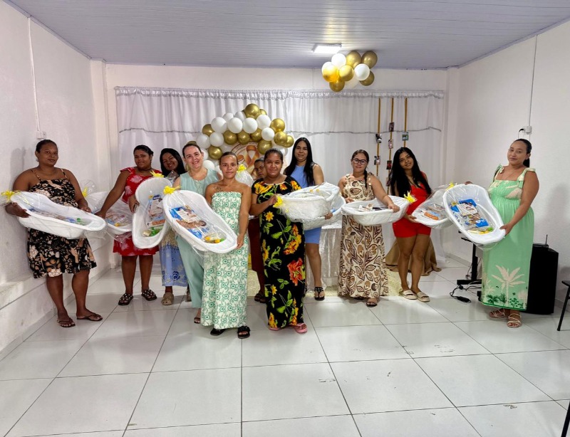 Prefeitura de Diamante promove roda de conversa com gestantes em a��o do Agosto Dourado